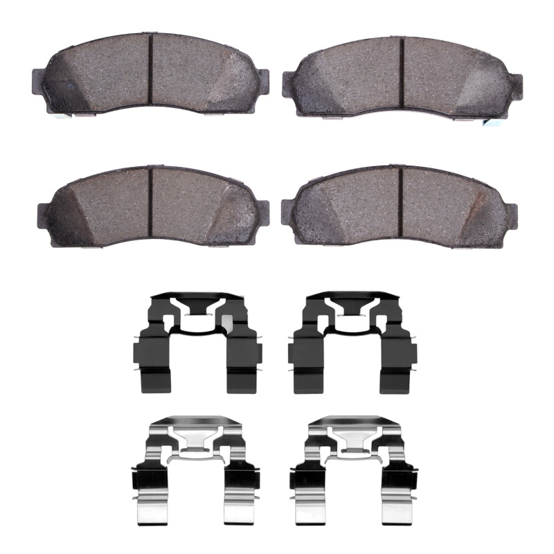 Ford Explorer Sport Brake Pads - Front - R1 Concepts - Semi Met - `01-`05